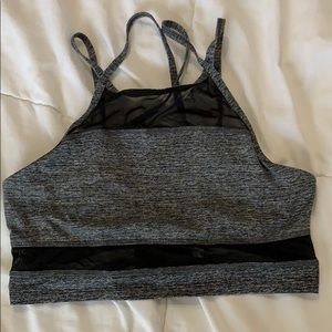 VS PINK criss cross back workout crop